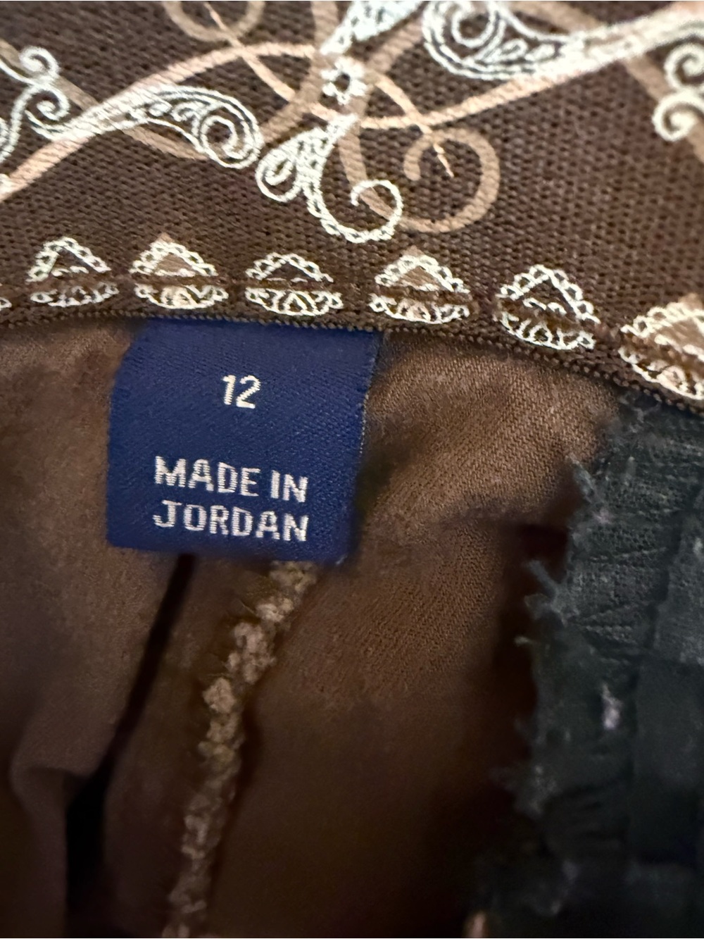 Bandolino Brown Straight-Leg Chino Pants - Picture 8 of 9